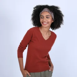 Maison Montagut Pull Col V En Cachemire - Bijou><noscript><img width=