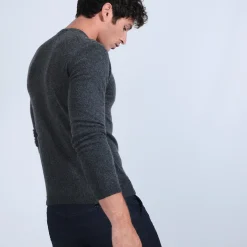 Maison Montagut Pull Col V En Cachemire - Benjamin><noscript><img width=