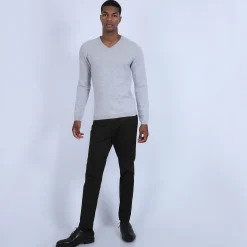 Maison Montagut Pull Col V En Cachemire - Benjamin><noscript><img width=