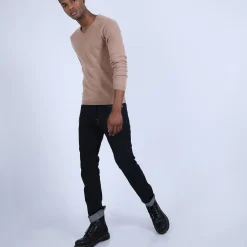 Maison Montagut Pull Col V En Cachemire - Benjamin><noscript><img width=