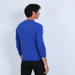 Maison Montagut Pull Col V En Cachemire - Benjamin><noscript><img width=