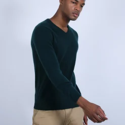 Maison Montagut Pull Col V En Cachemire - Benjamin><noscript><img width=