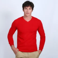 Maison Montagut Pull Col V En Cachemire - Benjamin><noscript><img width=