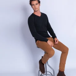 Maison Montagut Pull Col V En Cachemire - Ferdinand><noscript><img width=