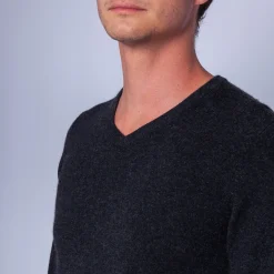 Maison Montagut Pull Col V En Cachemire - Ferdinand><noscript><img width=