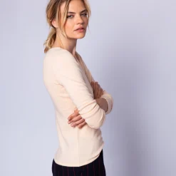 Maison Montagut Pull Col V En Cachemire Intemporel - Eniva>Femme Pulls