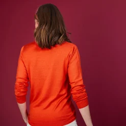 Maison Montagut Pull Col V En Laine - Baobab><noscript><img width=