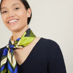 Maison Montagut Pull Col V En Laine Et Soie - Blovis><noscript><img width=