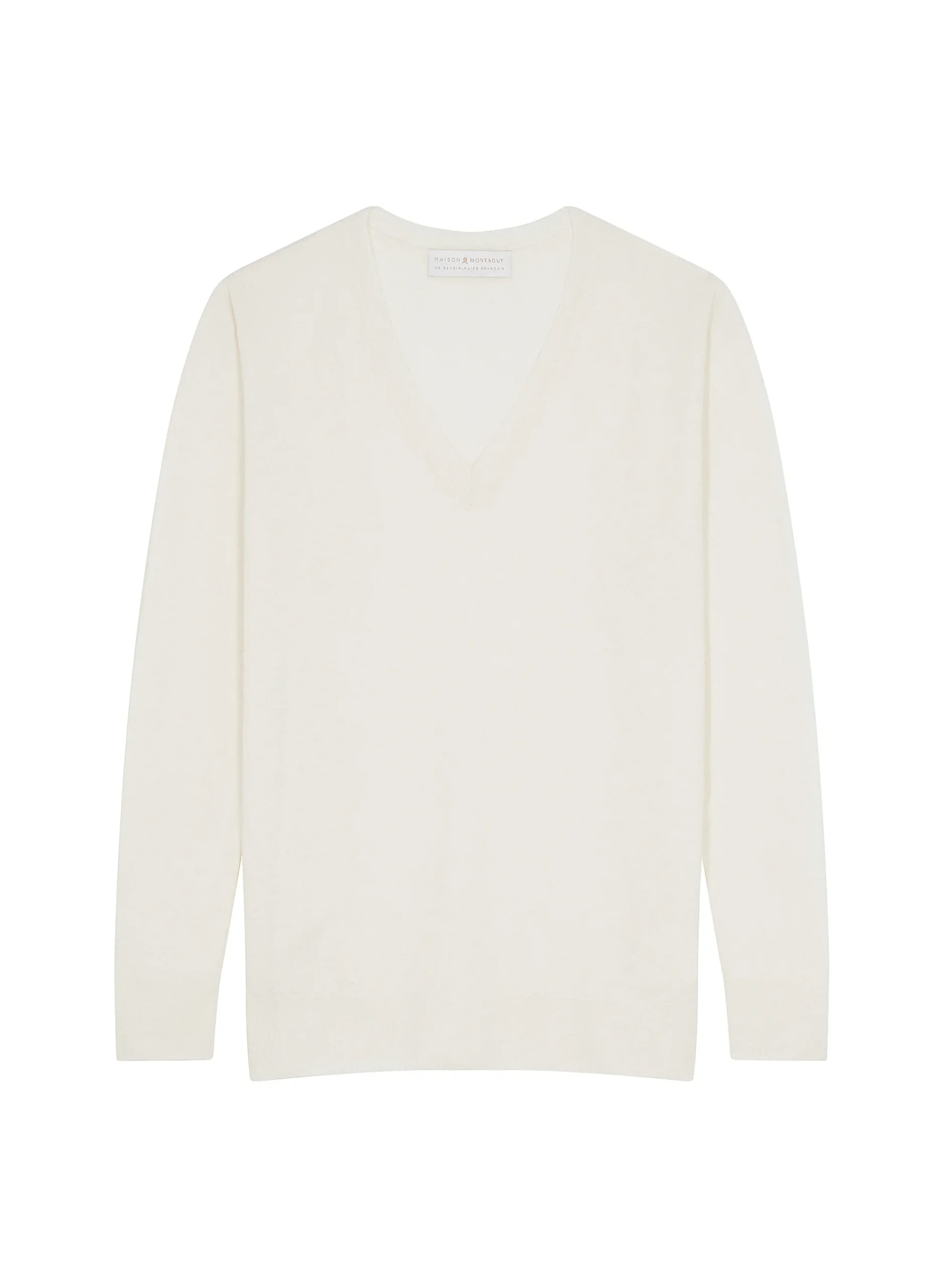 Maison Montagut Pull Col V En Laine Merinos - Arya>Femme Pulls