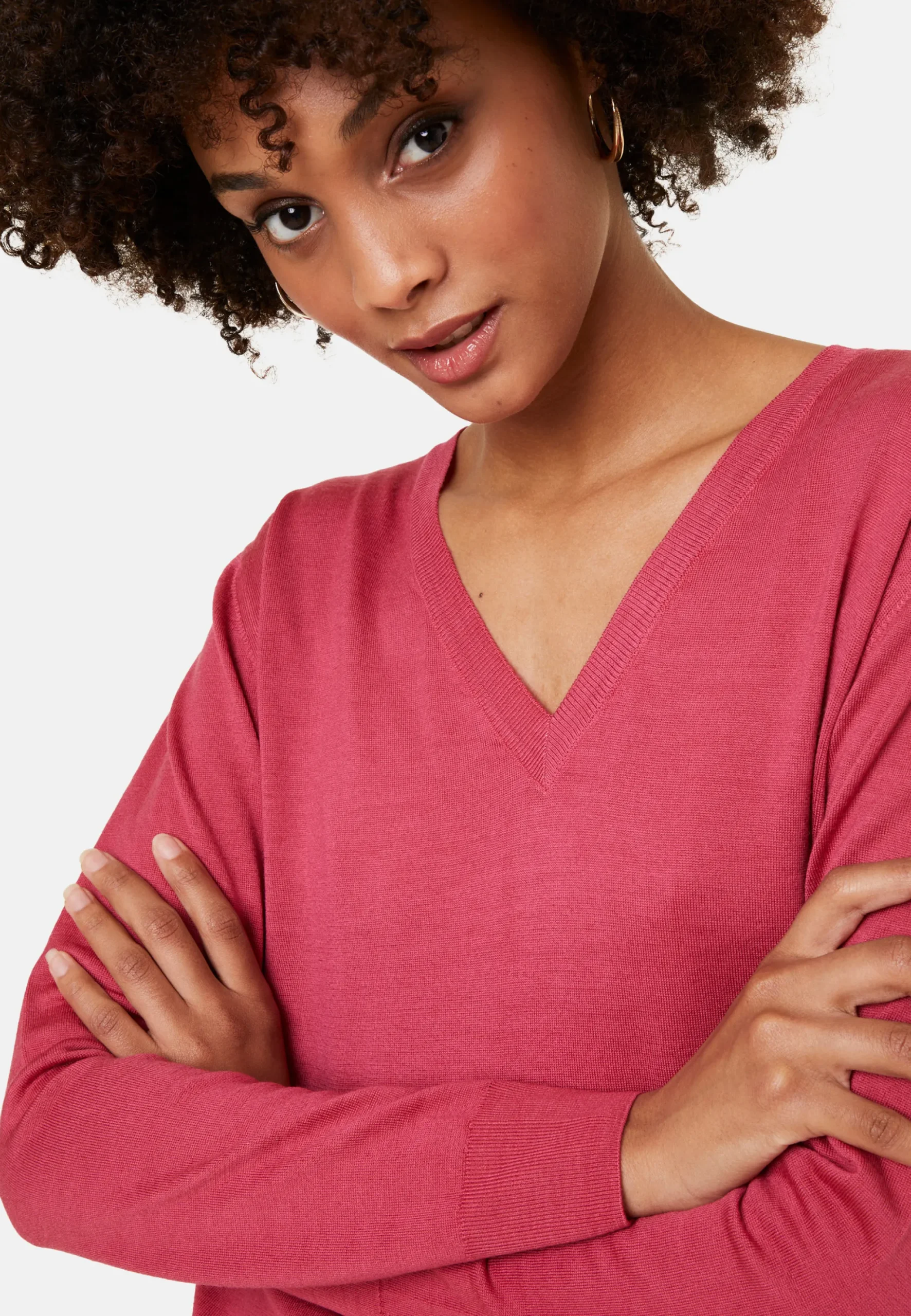 Maison Montagut Pull Col V En Laine Merinos - Arya>Femme Pulls