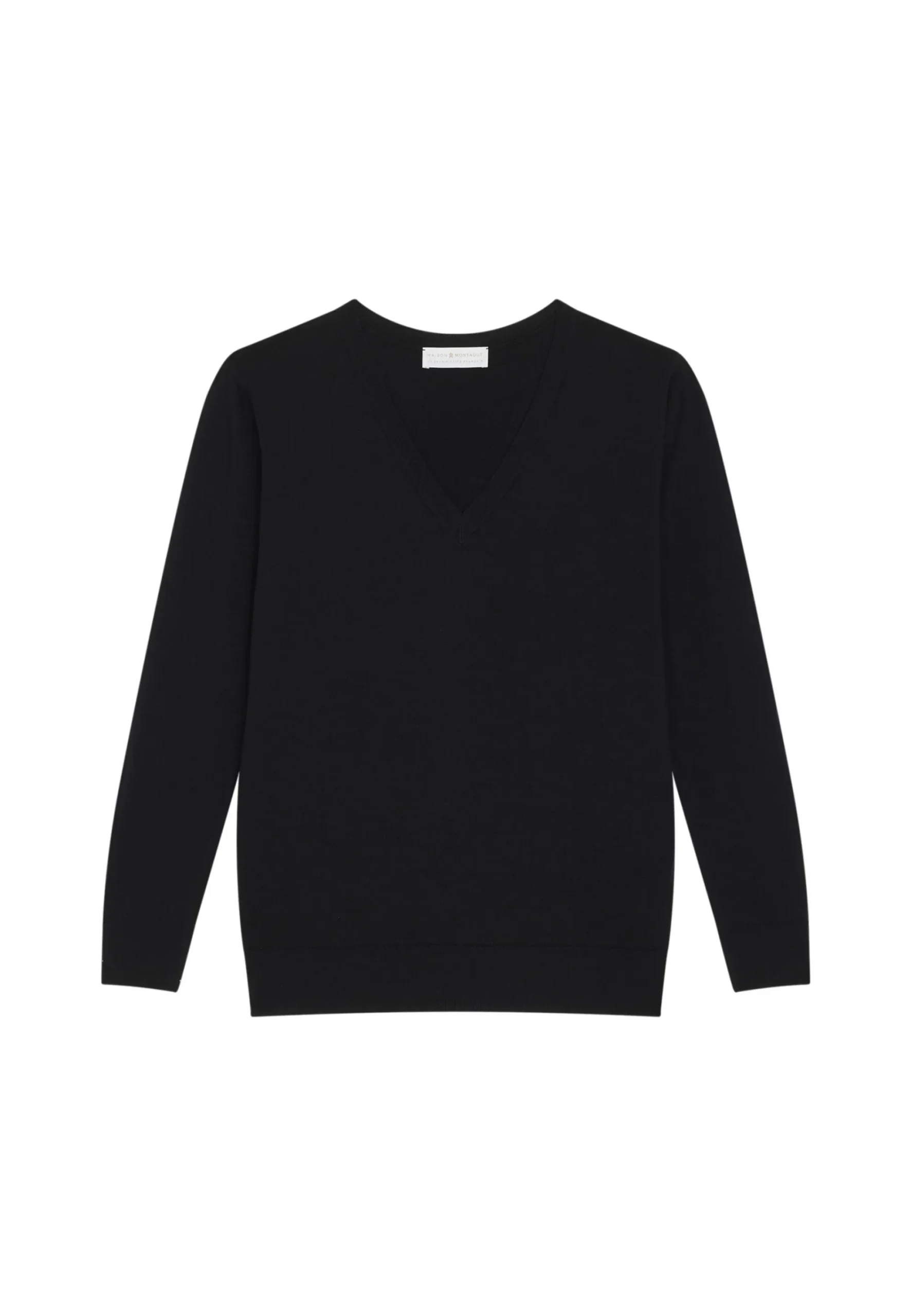Maison Montagut Pull Col V En Laine Merinos - Arya>Femme Pulls