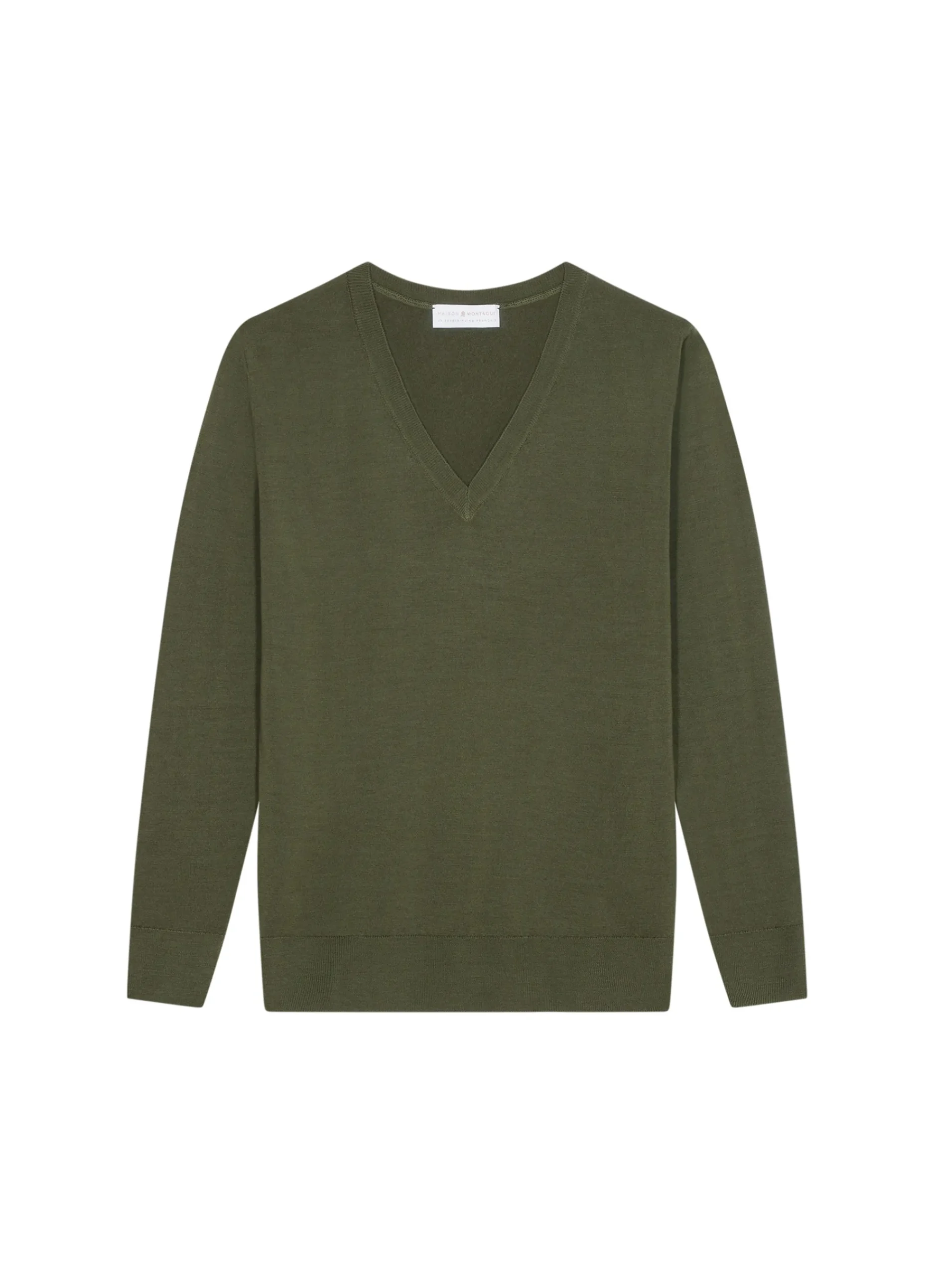 Maison Montagut Pull Col V En Laine Merinos - Arya>Femme Pulls