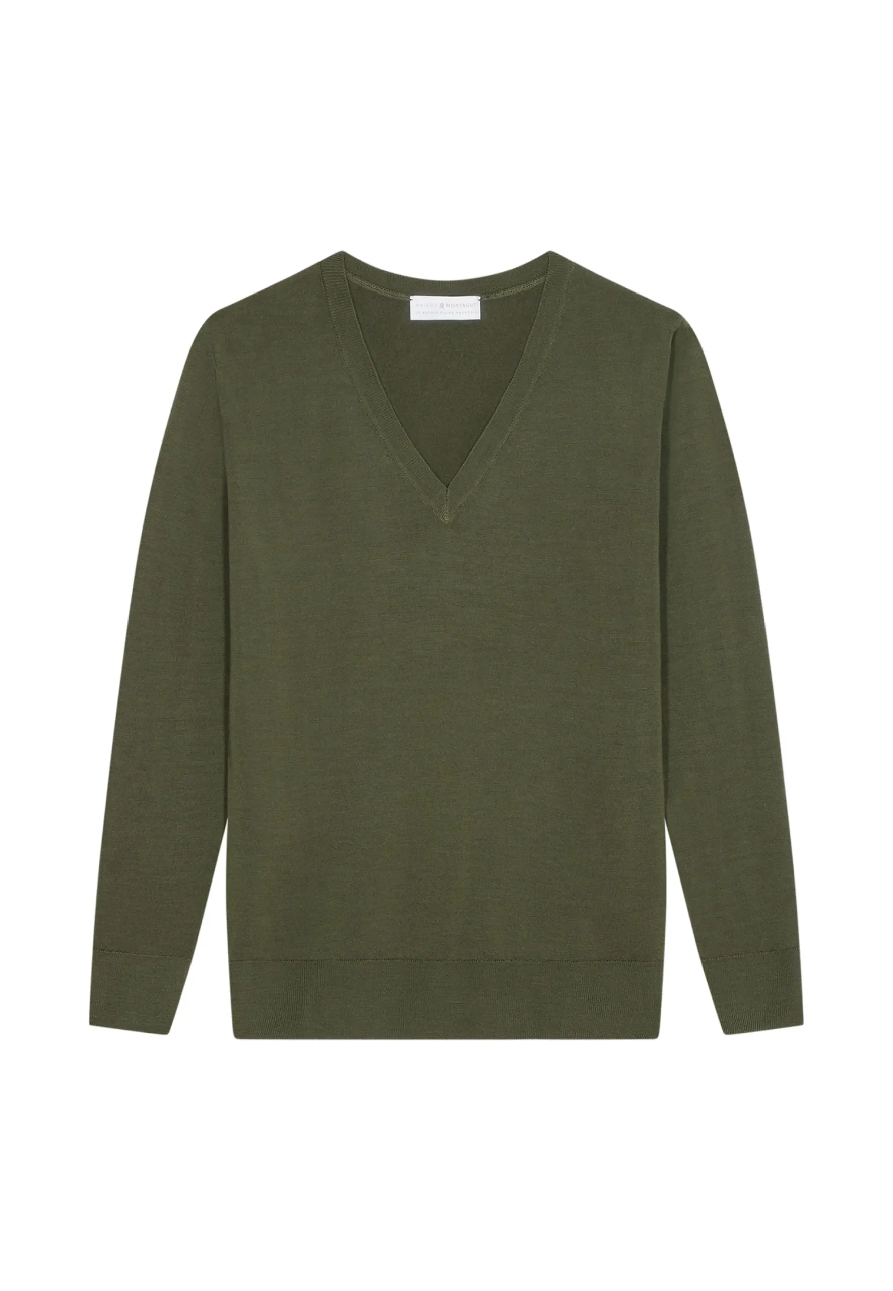 Maison Montagut Pull Col V En Laine Merinos - Arya>Femme Pulls