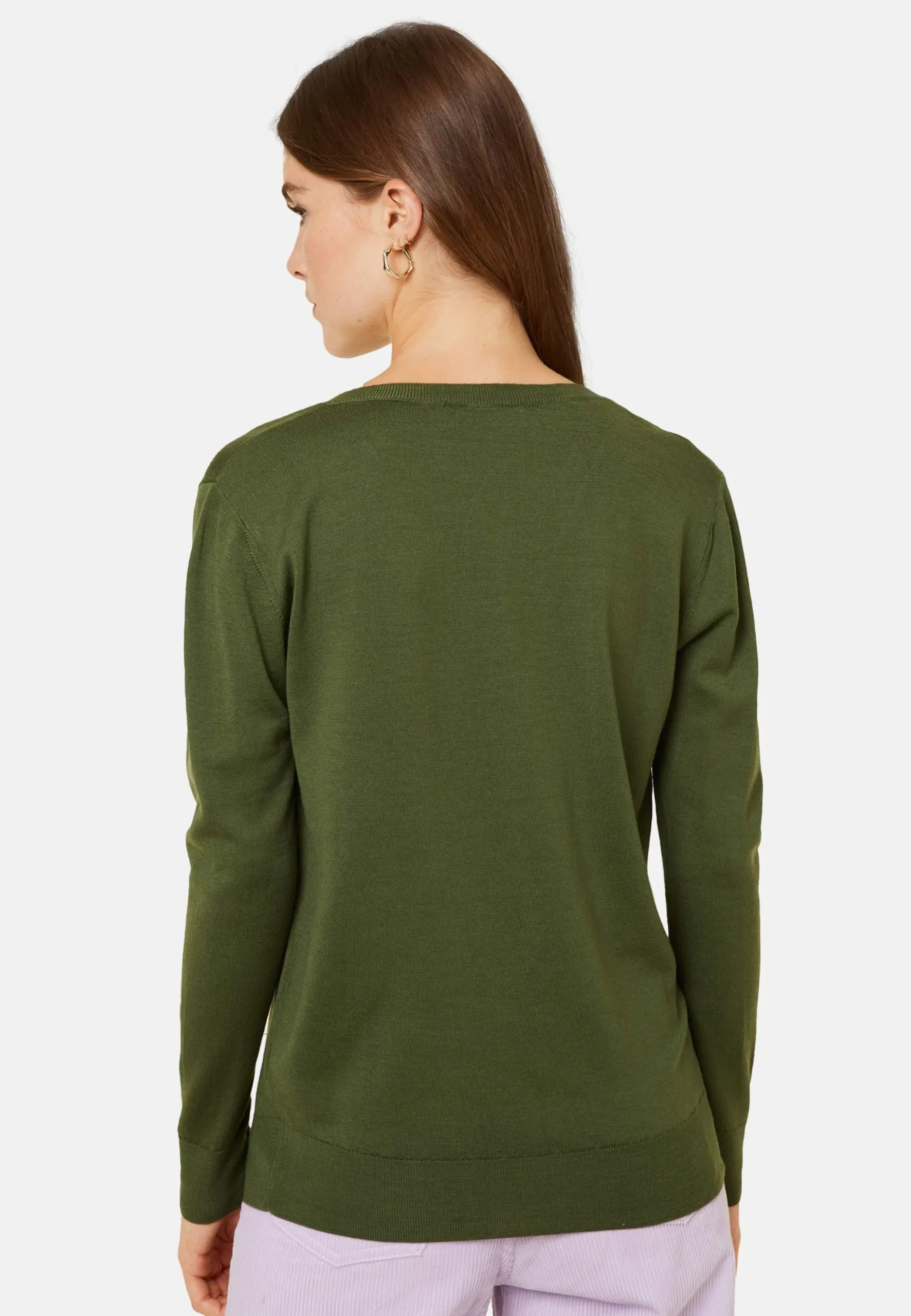 Maison Montagut Pull Col V En Laine Merinos - Arya>Femme Pulls