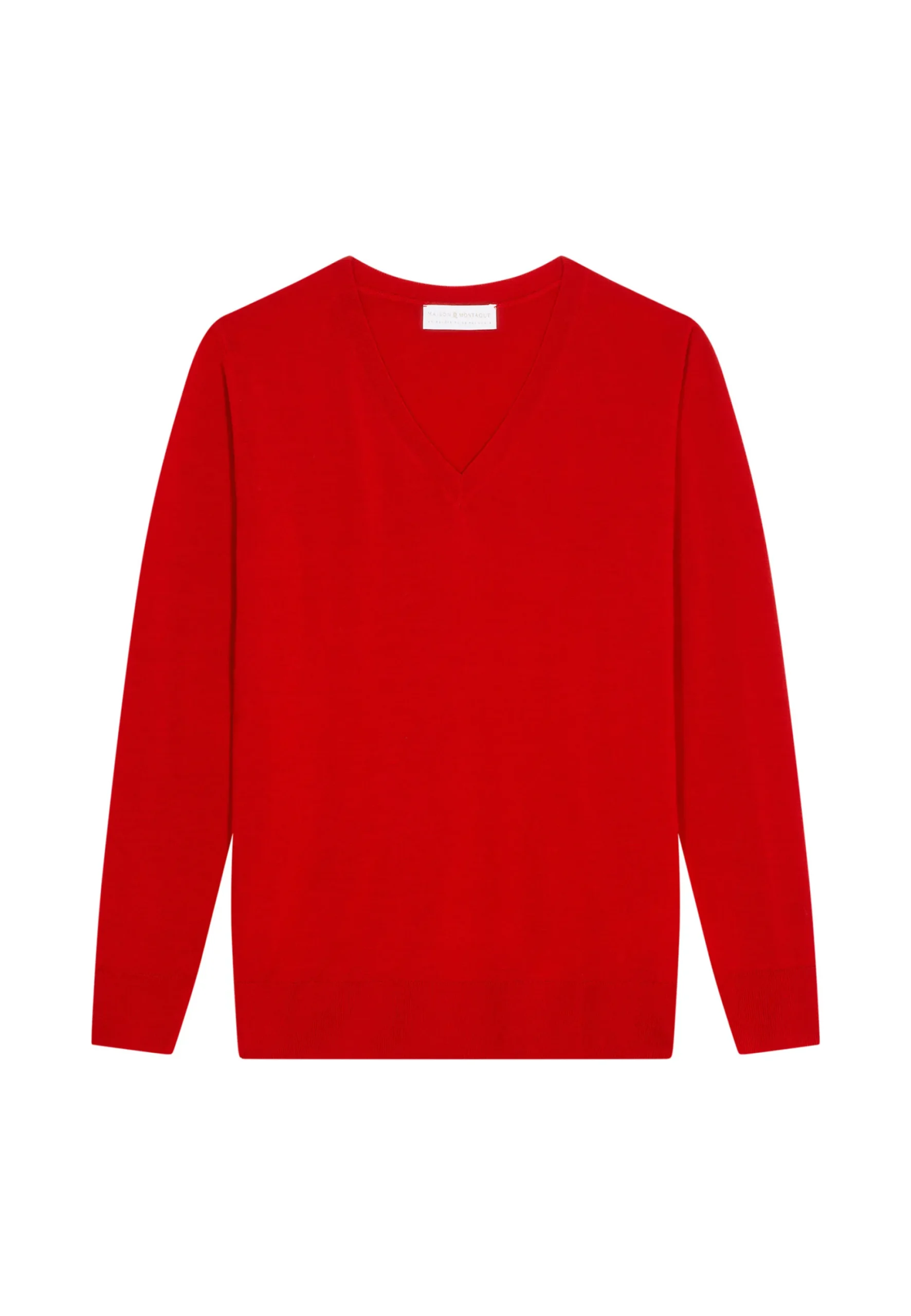 Maison Montagut Pull Col V En Laine Merinos - Arya>Femme Pulls