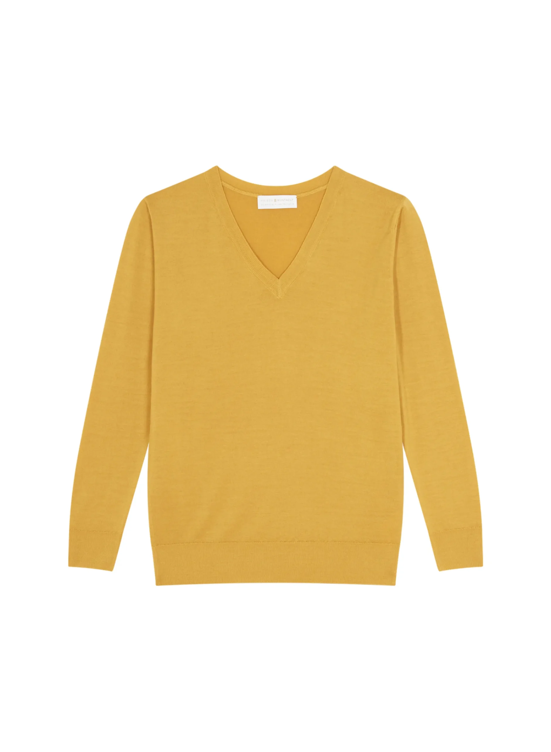 Maison Montagut Pull Col V En Laine Merinos - Arya>Femme Pulls
