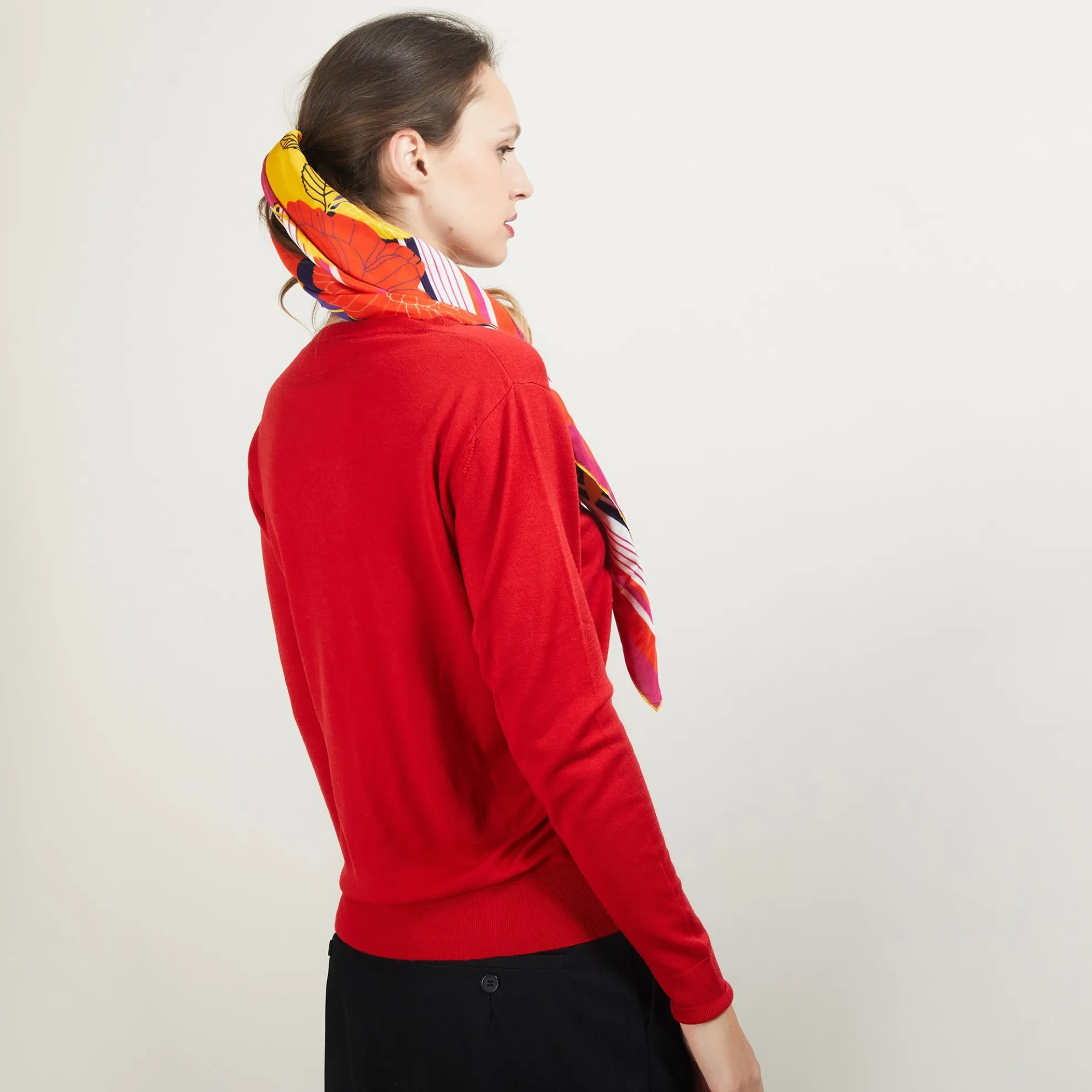 Maison Montagut Pull Col V En Laine Merinos - Boule>Femme Pulls