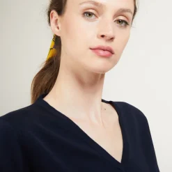 Maison Montagut Pull Col V En Laine Merinos - Boule><noscript><img width=