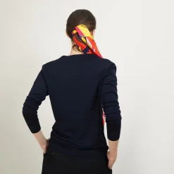 Maison Montagut Pull Col V En Laine Merinos - Boule><noscript><img width=