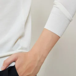 Maison Montagut Pull Col V En Laine Merinos - Boule><noscript><img width=