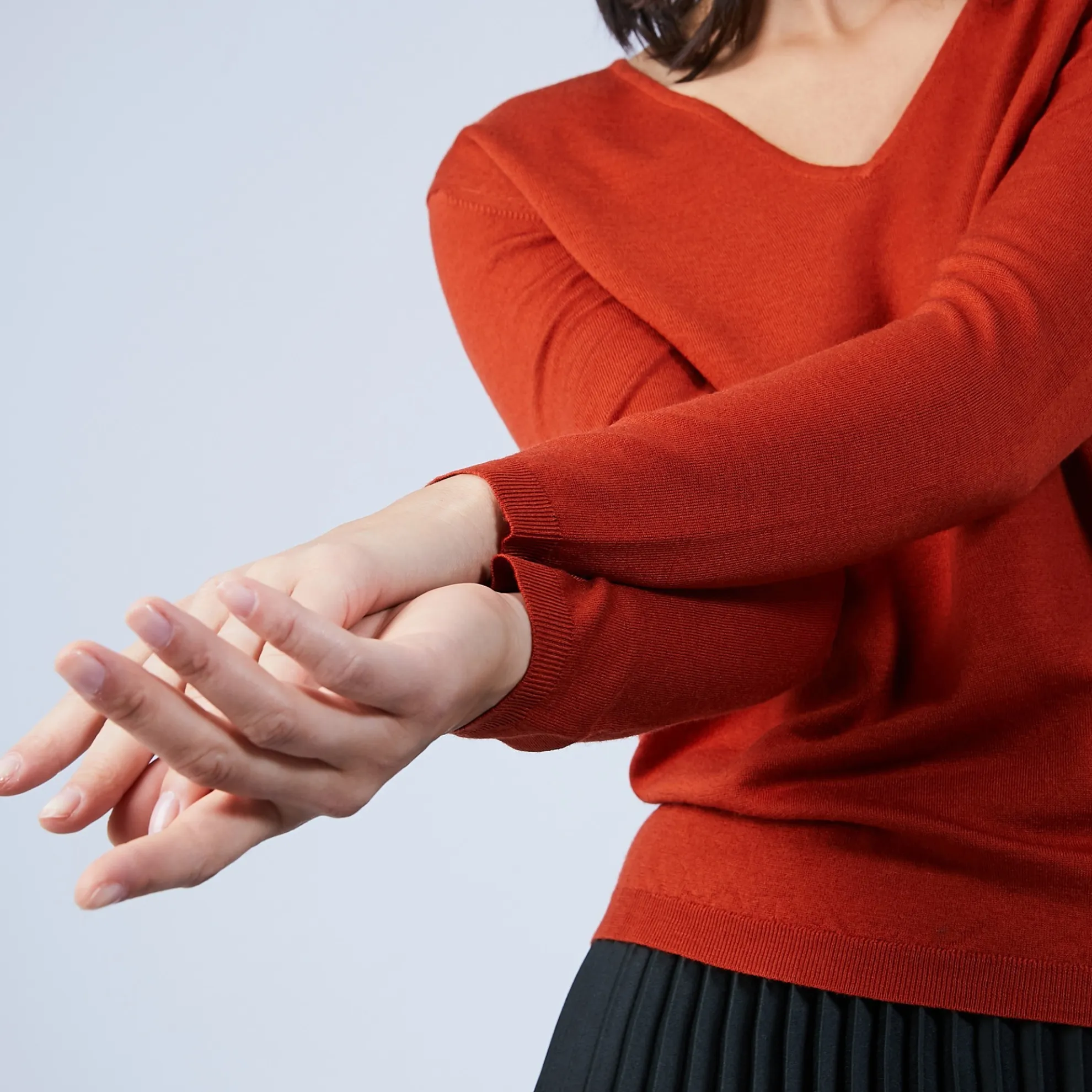 Maison Montagut Pull Col V En Laine Merinos - Barbara>Femme Pulls