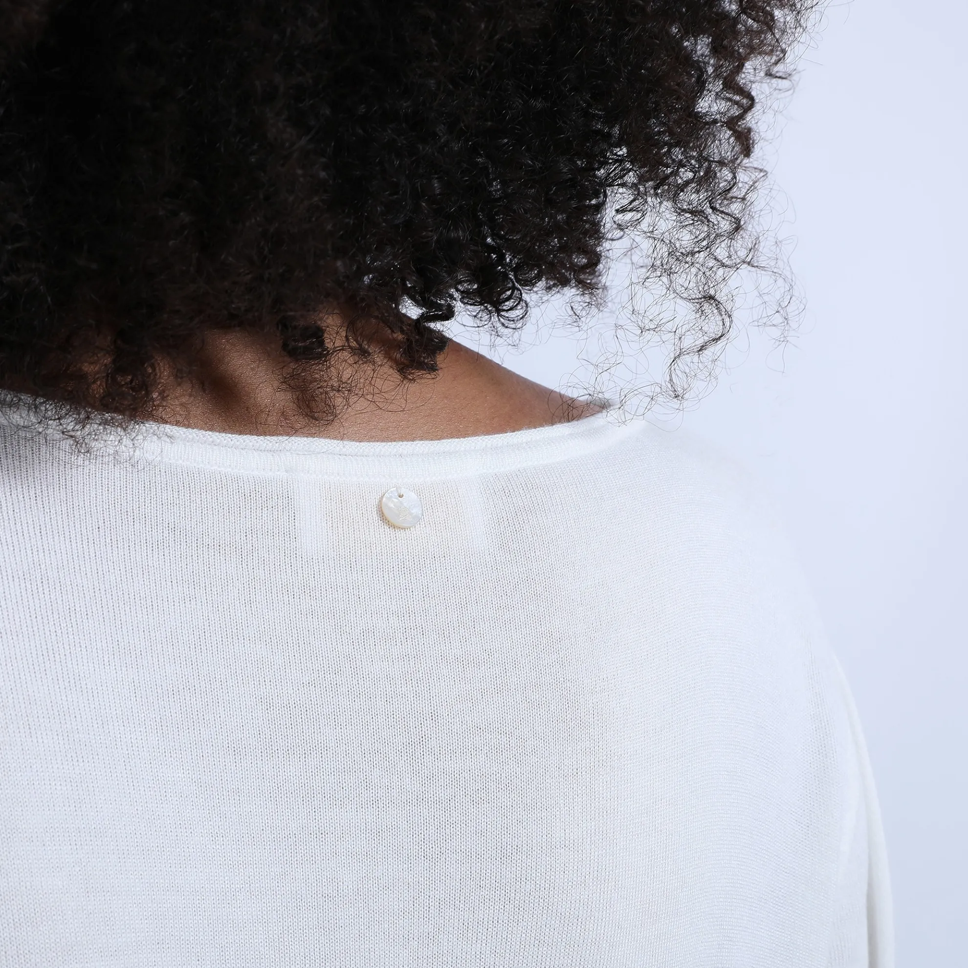 Maison Montagut Pull Col V Oversize En Bambou Cachemire - Ornella>Femme Pulls