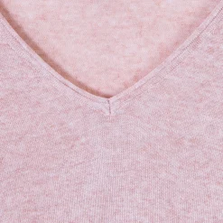 Maison Montagut Pull Col V Oversize En Bambou Cachemire - Ornella><noscript><img width=