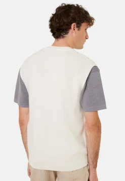 Maison Montagut Pull Col V Sans Manches En Laine Merinos - Felipe><noscript><img width=