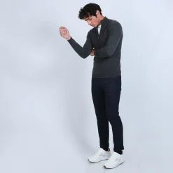 Maison Montagut Pull Col Zippe En Cachemire 2 Fils - Blaise><noscript><img width=