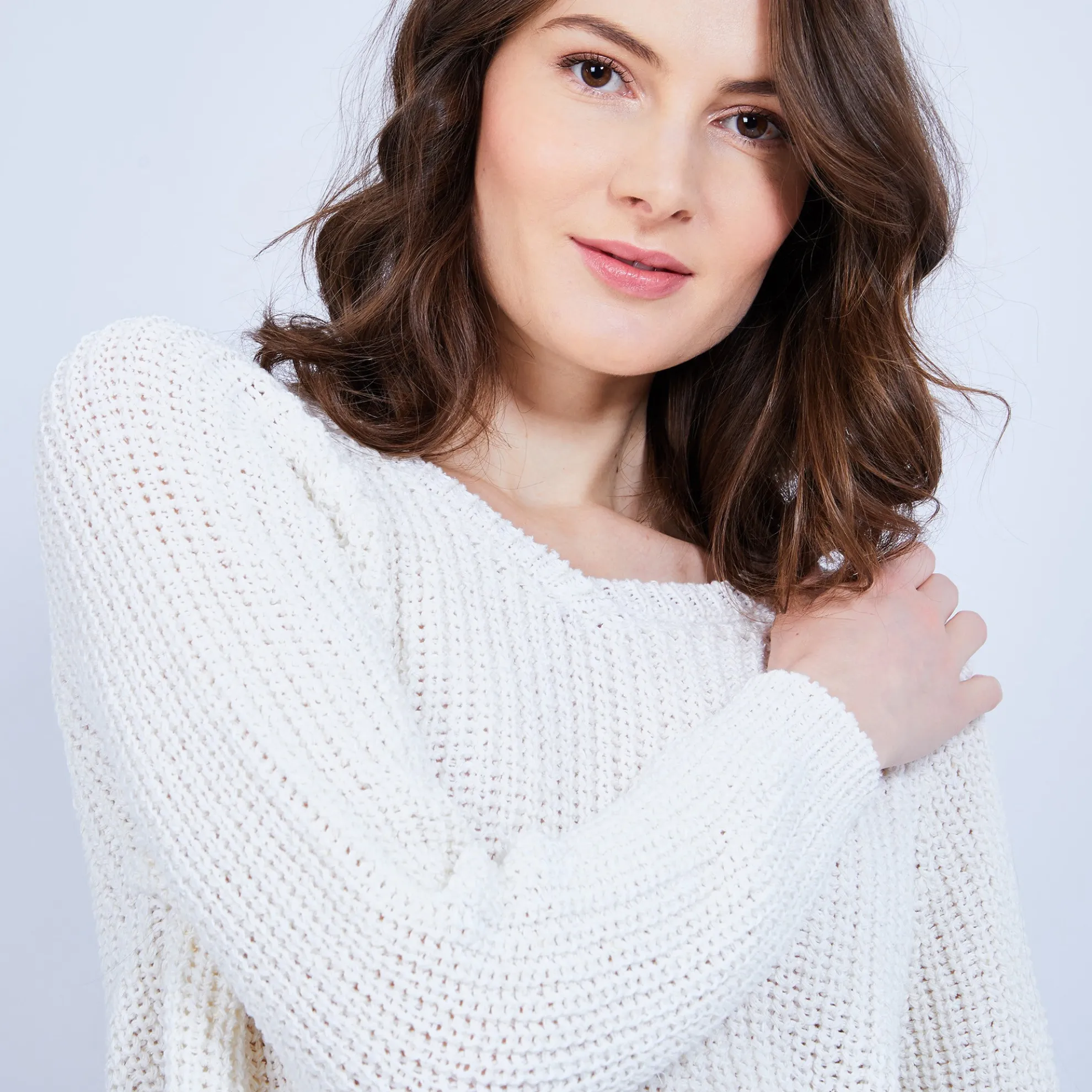 Maison Montagut Pull Cotele Col V - Charles>Femme Pulls