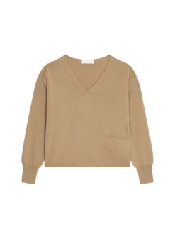 Maison Montagut Pull Court En Cachemire Avec Poche - Balba><noscript><img width=