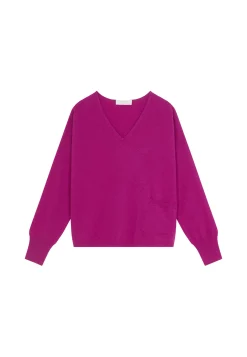 Maison Montagut Pull Court En Cachemire Avec Poche - Balba><noscript><img width=