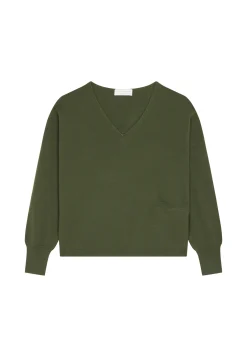 Maison Montagut Pull Court En Cachemire Avec Poche - Balba><noscript><img width=