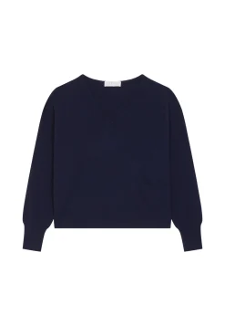 Maison Montagut Pull Court En Cachemire Avec Poche - Balba><noscript><img width=