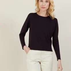 Maison Montagut Pull Court En Laine Merinos - Les Halles><noscript><img width=
