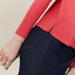 Maison Montagut Pull Court En Laine Merinos - Les Halles><noscript><img width=