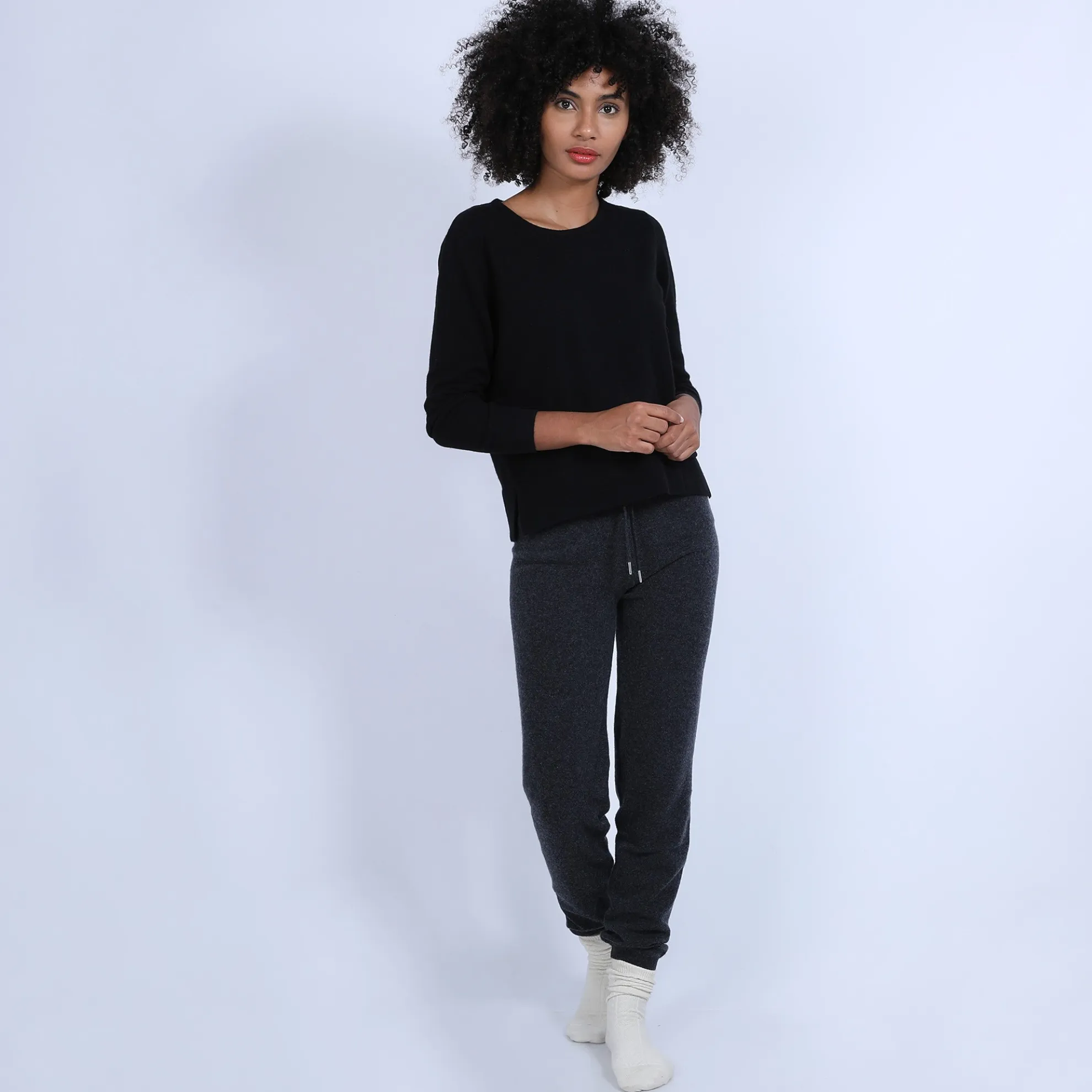 Maison Montagut Pull Court Fentes Cotes En Cachemire - Ophelie>Femme Pulls