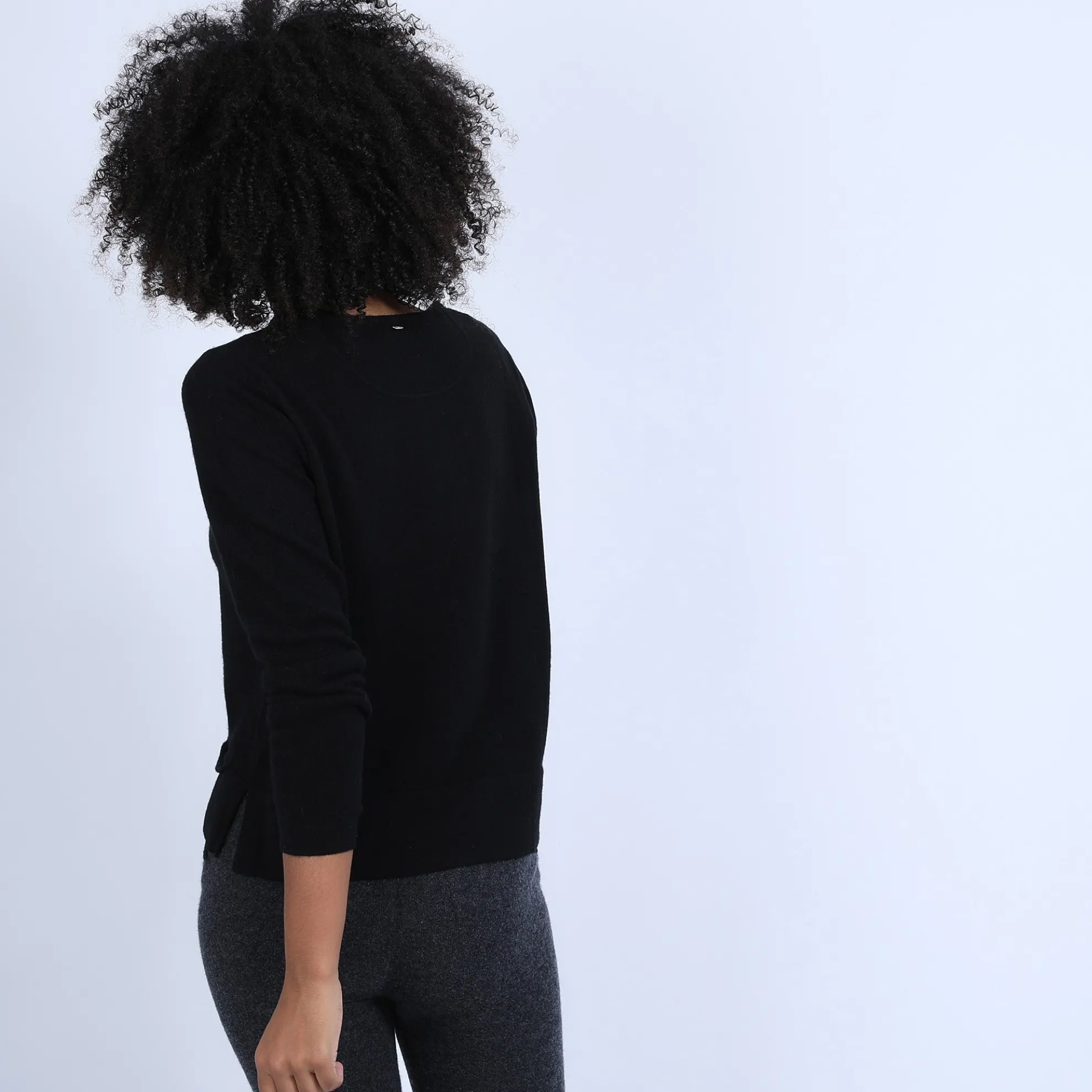 Maison Montagut Pull Court Fentes Cotes En Cachemire - Ophelie>Femme Pulls