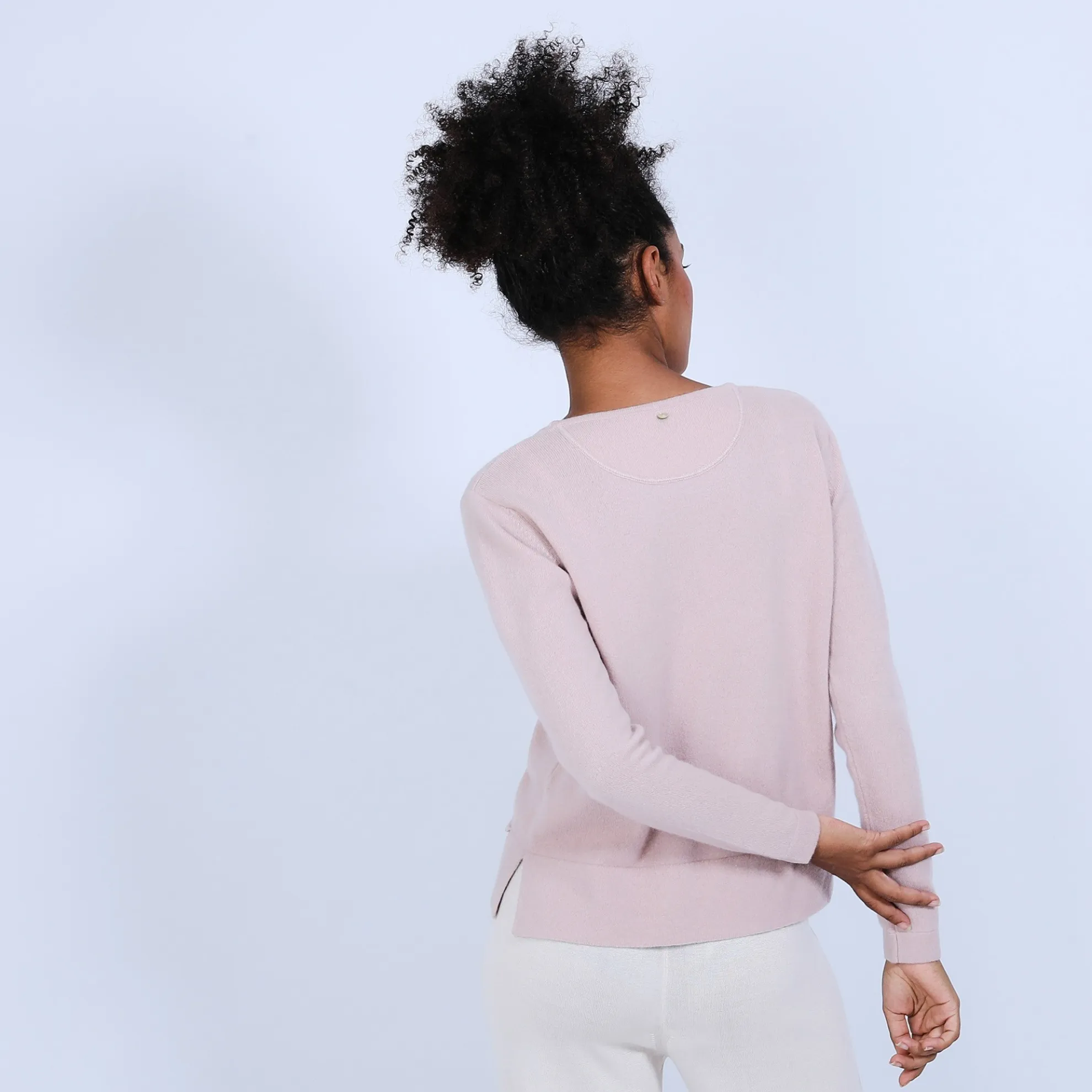 Maison Montagut Pull Court Fentes Cotes En Cachemire - Ophelie>Femme Pulls