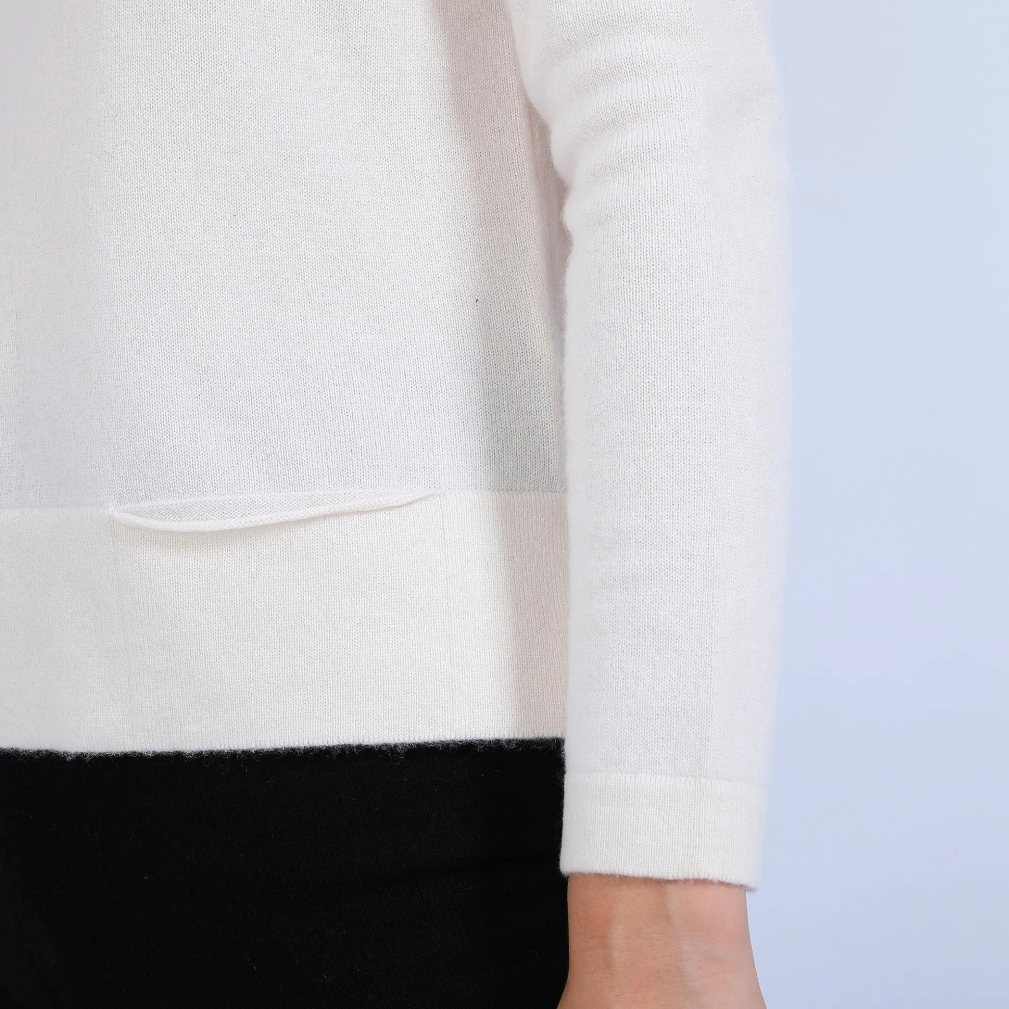 Maison Montagut Pull Court Fentes Cotes En Cachemire - Ophelie>Femme Pulls