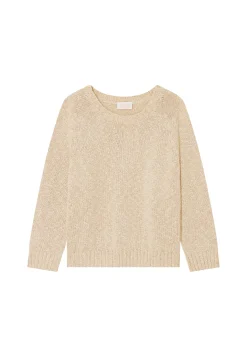 Maison Montagut Pull Emmanchures Marteau En Coton Et Lin - Mick><noscript><img width=