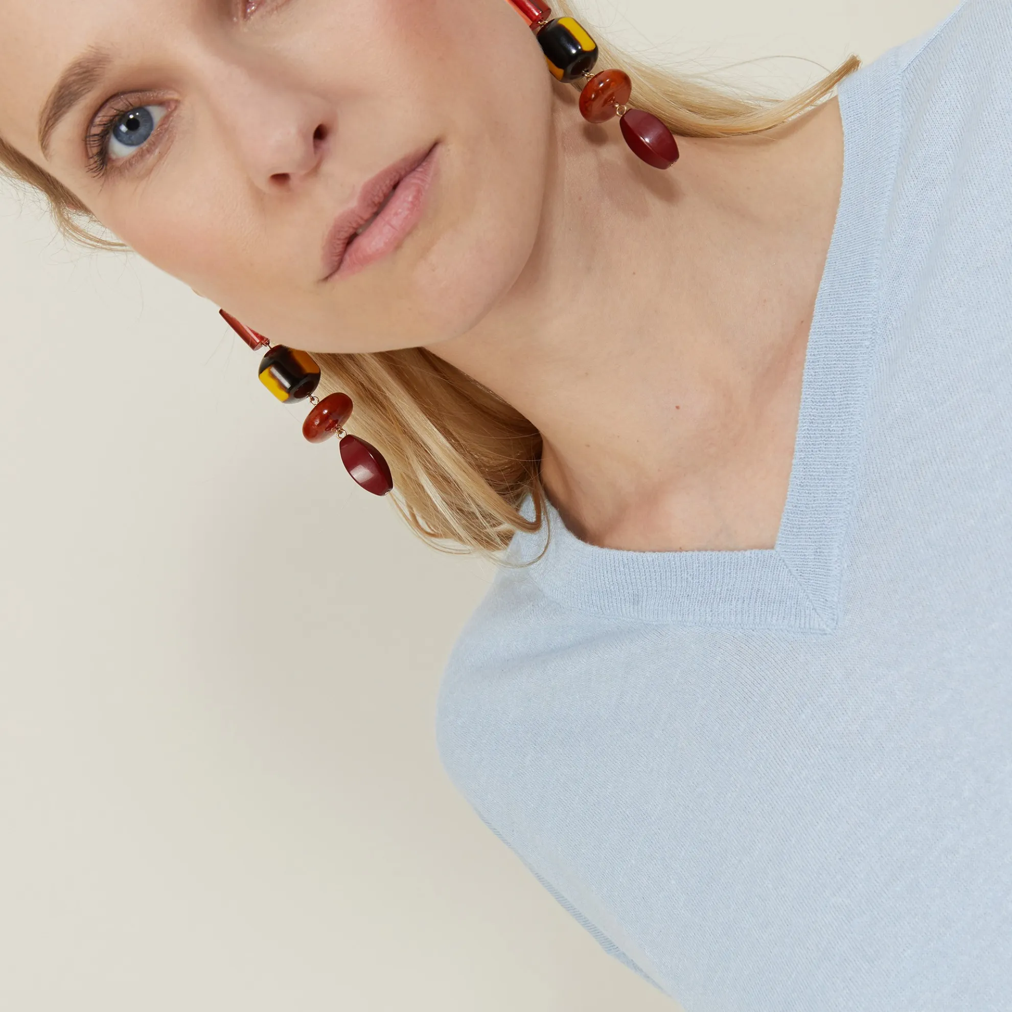 Maison Montagut Pull Emmanchures Marteau En Lin Cachemire - Bailen>Femme Pulls