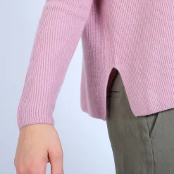 Maison Montagut Pull En Cachemire A Col Rond Boutons Dos - Becky><noscript><img width=