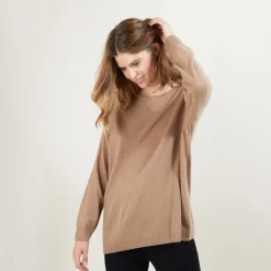 Maison Montagut Pull En Cachemire Boutonne Au Dos - Bahia><noscript><img width=