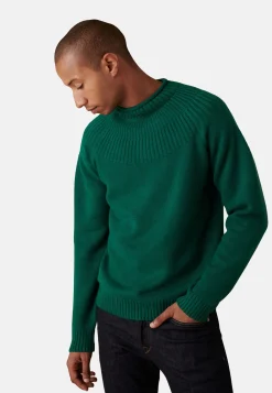 Maison Montagut Pull En Cachemire Col Avec Jeu De Mailles - Arman><noscript><img width=