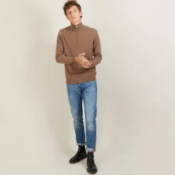 Maison Montagut Pull En Cachemire Col Zippe - Blaise><noscript><img width=