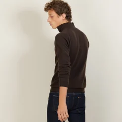 Maison Montagut Pull En Cachemire Col Zippe - Blaise><noscript><img width=