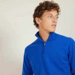 Maison Montagut Pull En Cachemire Col Zippe - Blaise><noscript><img width=