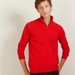 Maison Montagut Pull En Cachemire Col Zippe - Blaise><noscript><img width=