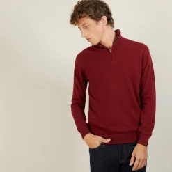 Maison Montagut Pull En Cachemire Col Zippe - Blaise><noscript><img width=